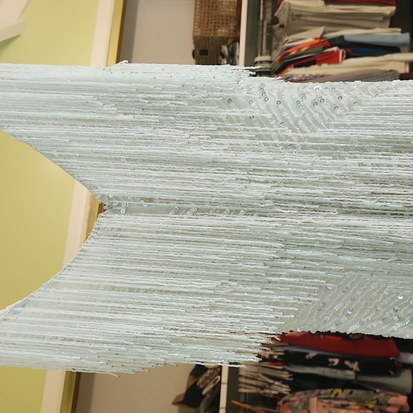 Nadine Merabi White Sadie Dress in size SM - Picture 7 of 14